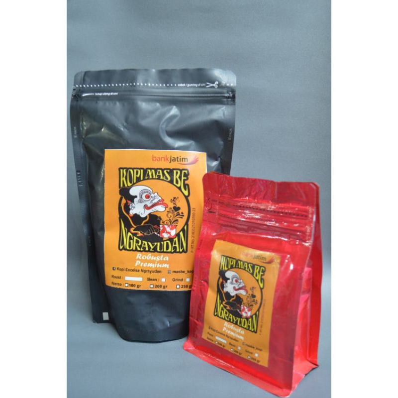 

Kopi Asli Ngrayudan-Ngawi (Robusta premium, Exselca, dan Arabica)