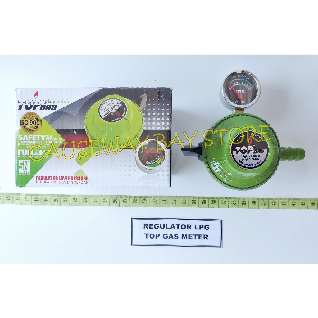 REGULATOR LPG TOP GAS METER