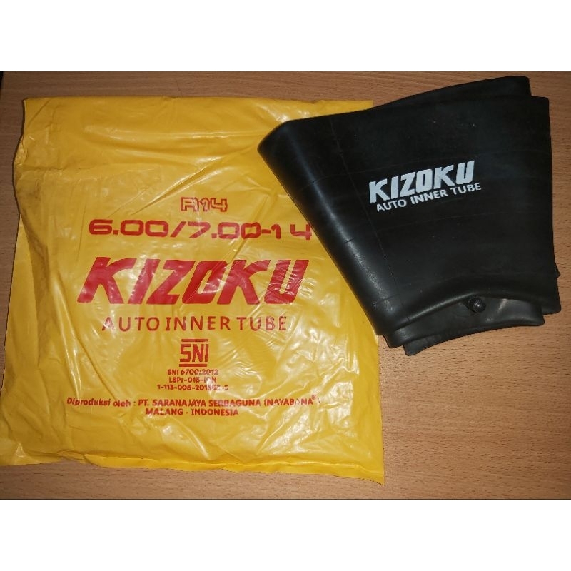 Ban Dalam Mobil Kizoku 600/700-R14 Ring 14