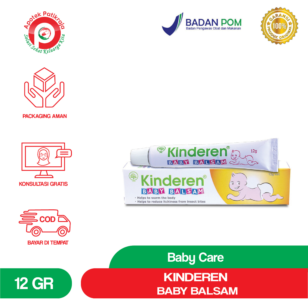 KINDEREN BABY BALSAM 12GR BALSAM BAYI