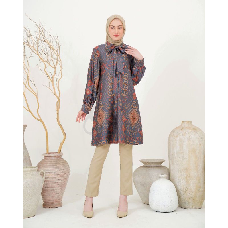 ALLEGRA TUNIC RIBBON TIE