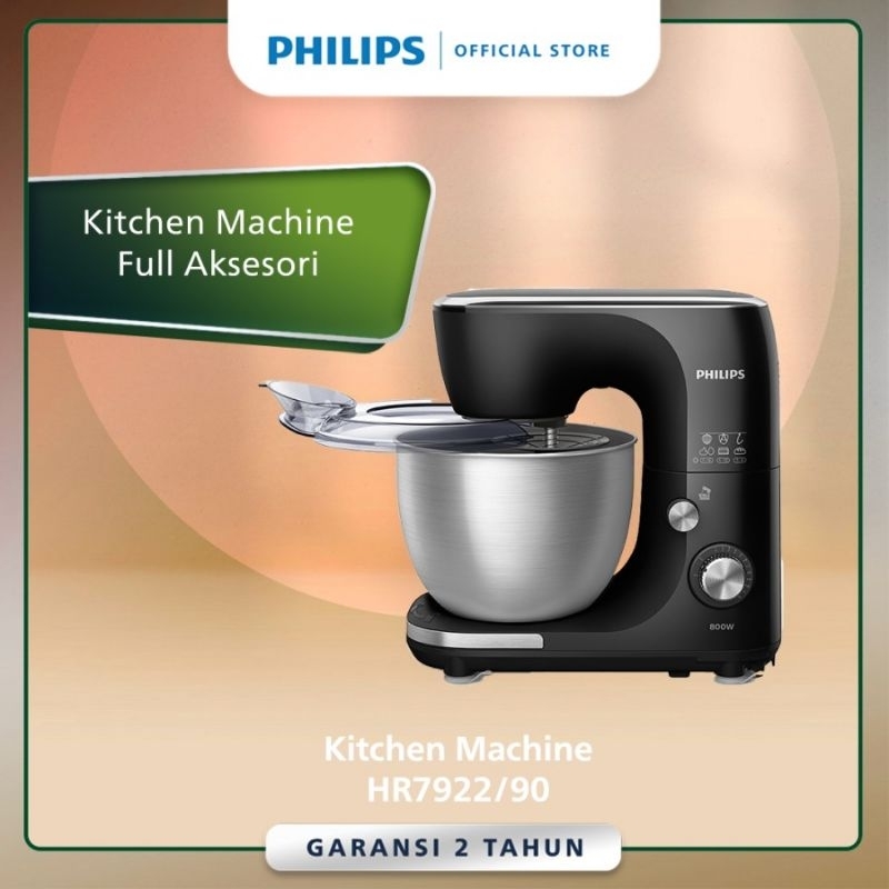 STAND MIXER PHILIPS HR7922 PENGADUK ROTI KAPASITAS 5L PHILIPS HR 7922