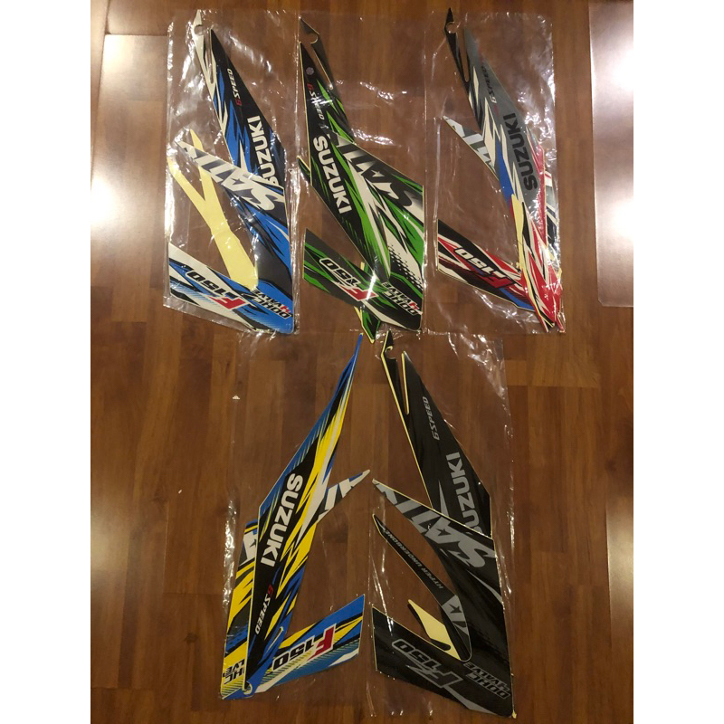 Lis Stripping Les Body Sticker Satria Fu 2013