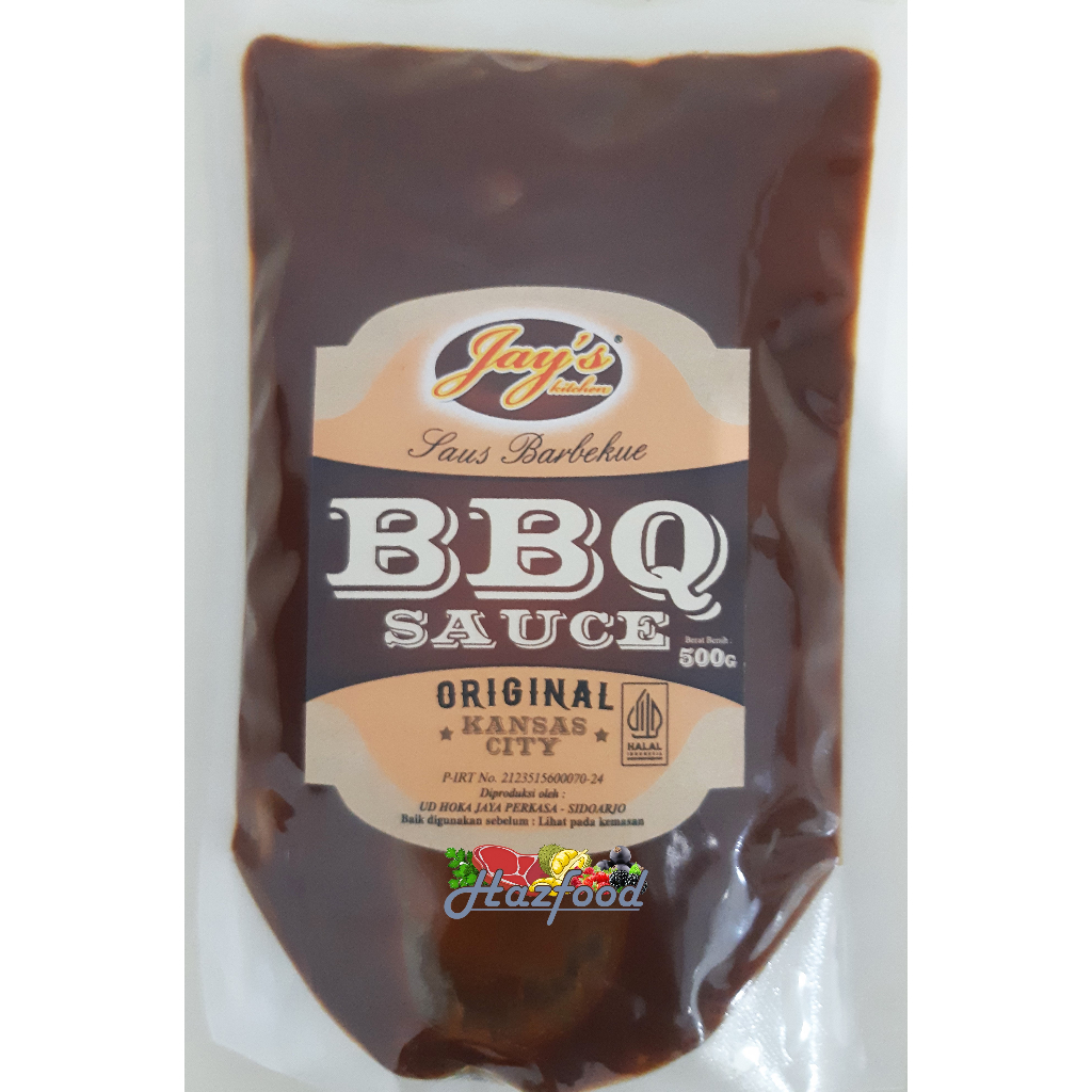 

JAYS BARBECUE SAUCE ORIGINAL 500g (SAUS PANGGANG BARBECUE)