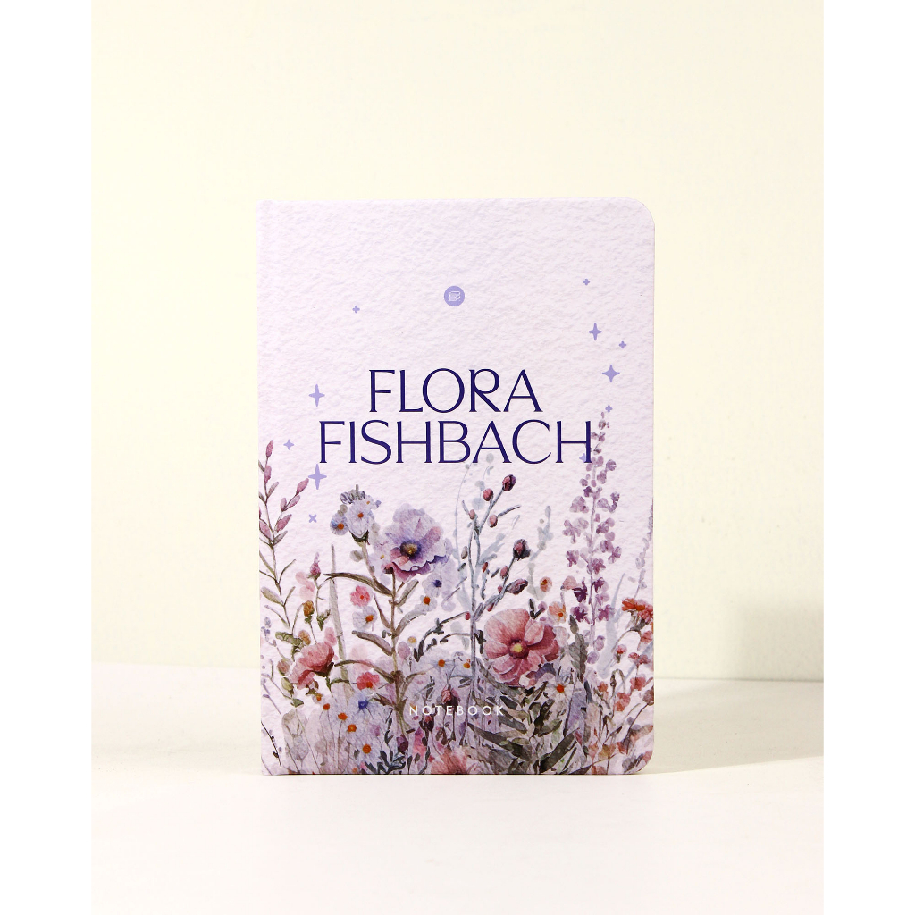 

Notebook Buddybooks Flowery 33 Buku Custom Nama Hardcover Planner Diary