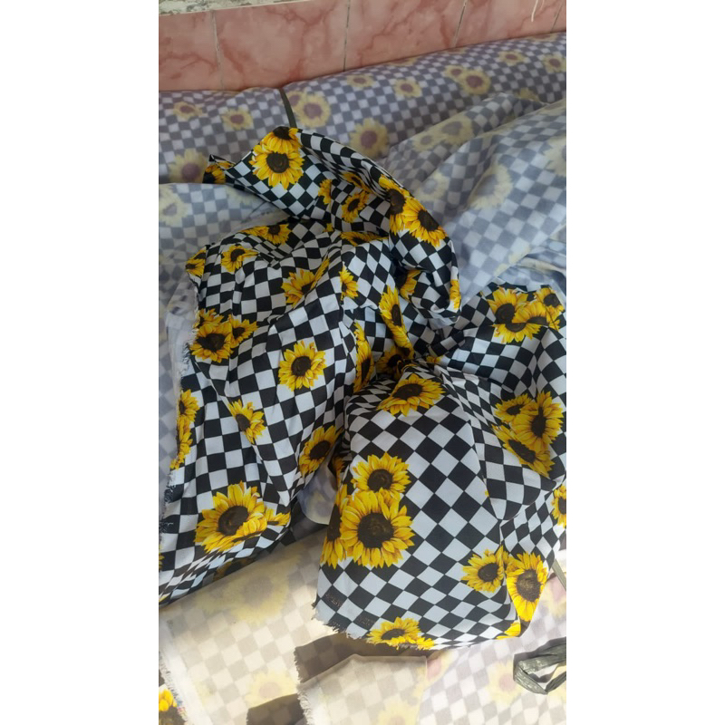 Bahan kain tas cordura  motif part 2