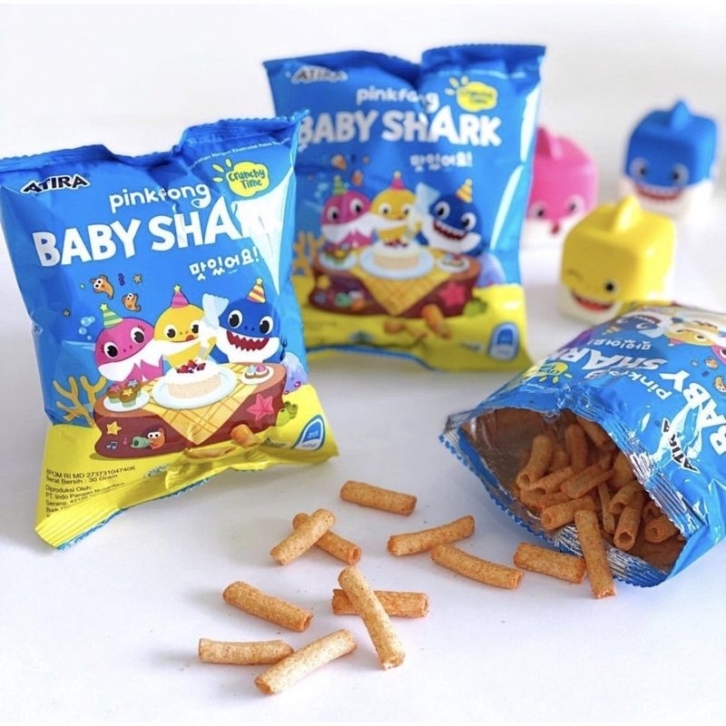 

SNACK BERHADIAH VIRAL BABY SHARK PINKFONG ISI 10 PCS X 30 GR