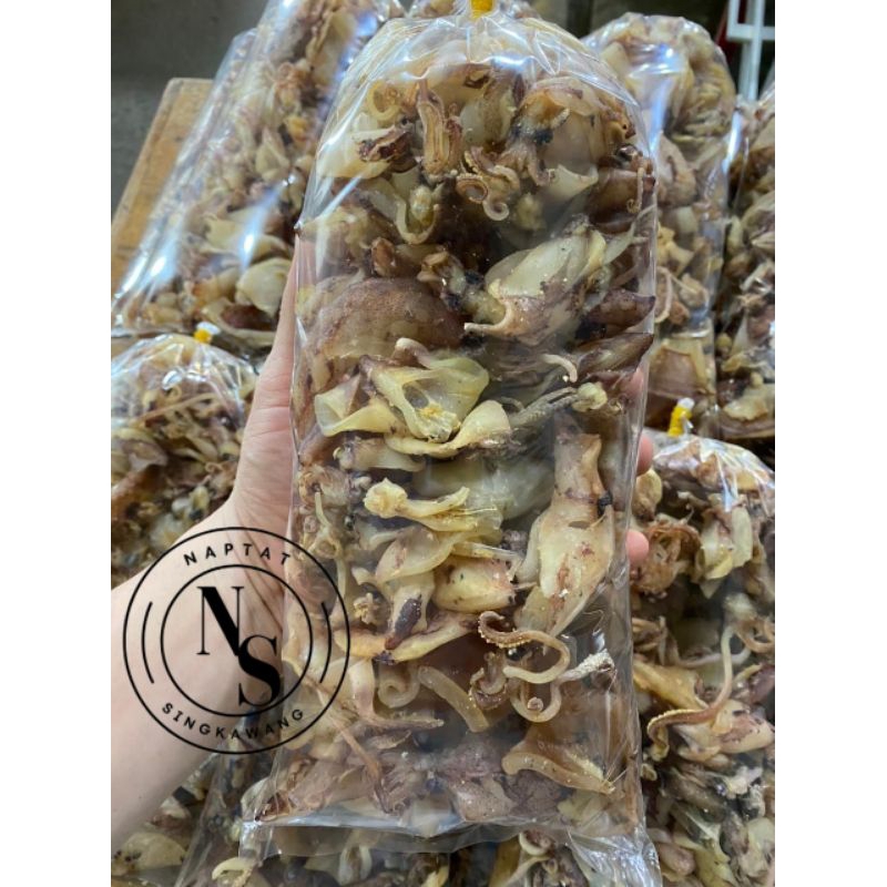 

CUMI KERING/CUMI ASIN KERING/SOTONG REBUS SINGKAWANG 500gr