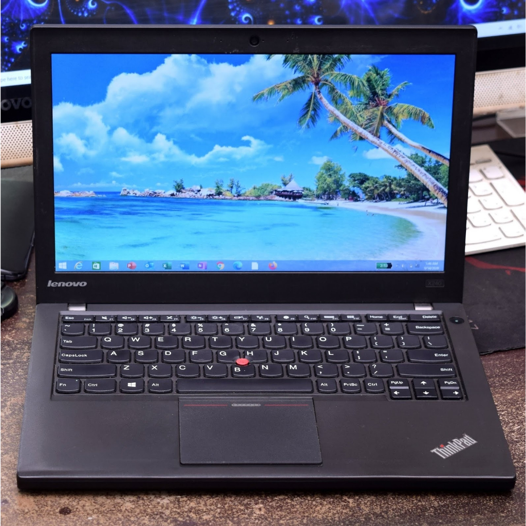 Laptop Lenovo Thinkpad X240 Core i5 Gen 4 RAM 8GB SSD 256GB Second
