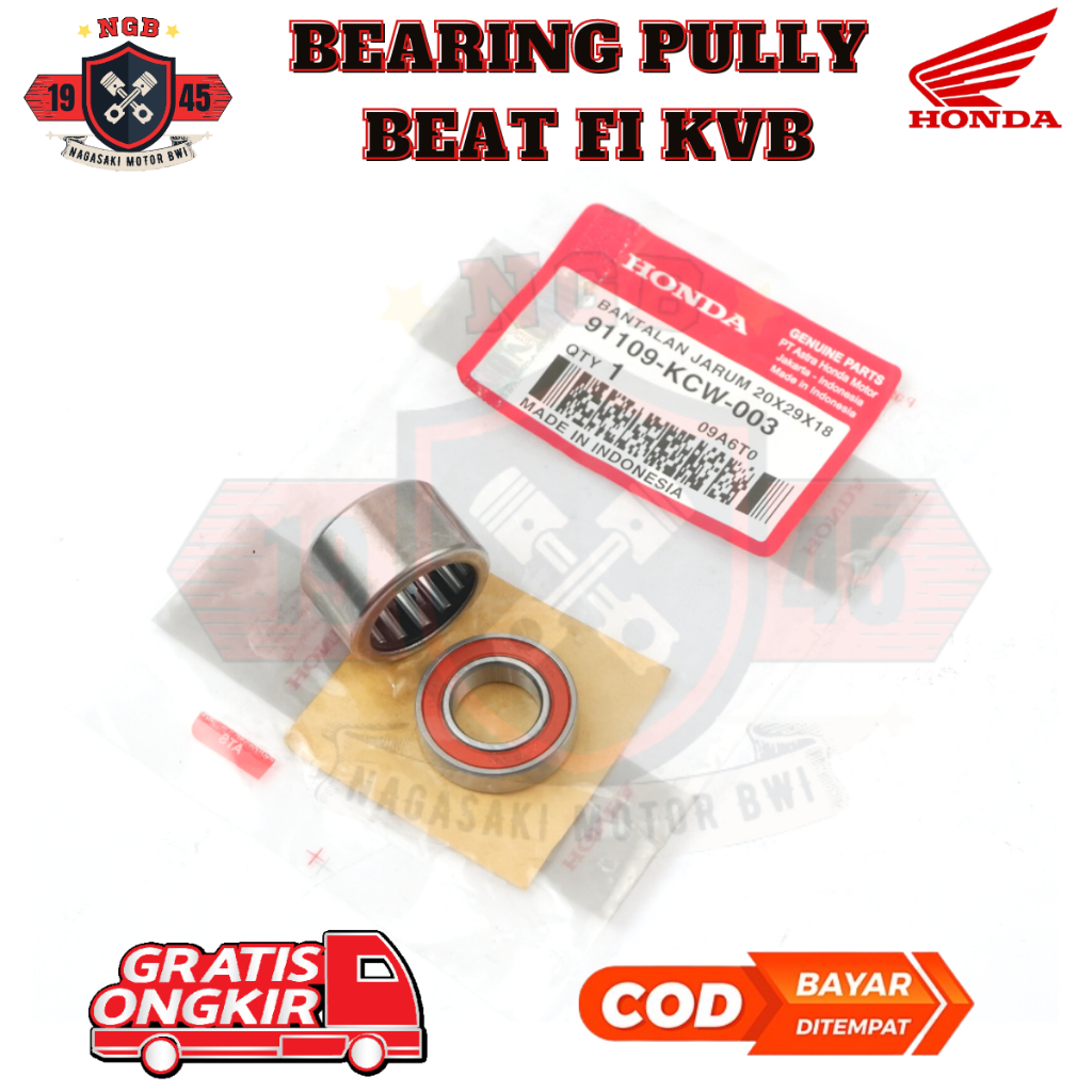 laher bambu cvt beat fi - bearing pulley beat esp - laher Pully Pulley Beat - bearing Vario - klaher
