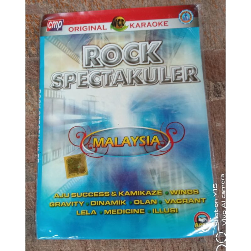 Kaset Vcd original lagu Rock spektakuler malaysia