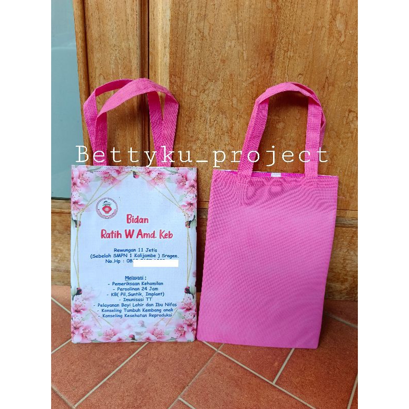 TAS BUKU KIA - TAS BIDAN KIA MURAH - TAS KIA CUSTOM NAMA