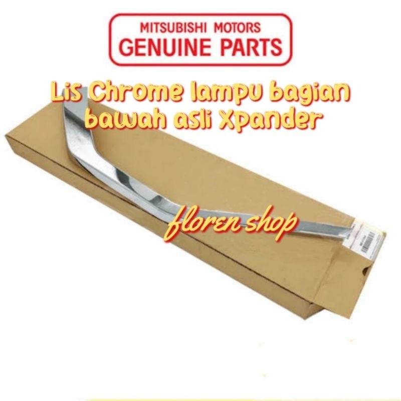 Lis Chrome lampu bawah asli Xpander