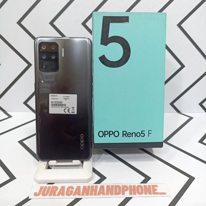 Oppo Reno 5F Ram 8GB Internal 128GB 8/128GB Hp Second Seken Bekas Fullset
