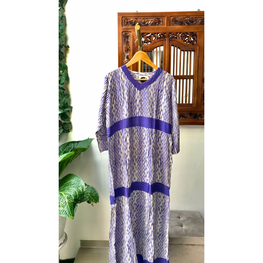 LONG DRESS BATIK CAP BY LUZA