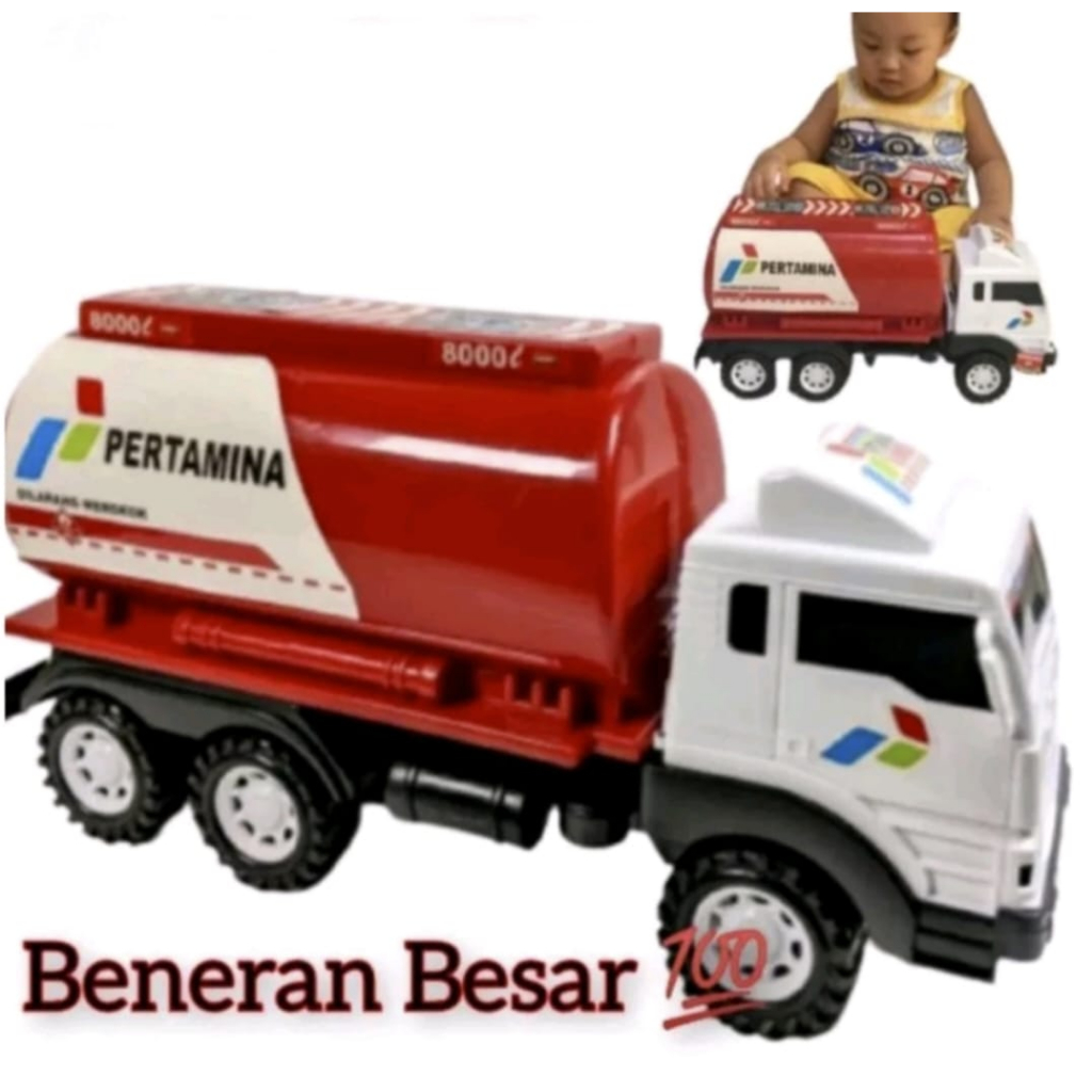 MAINAN TRUK TANGKI PERTAMINA JUMBO ST2060