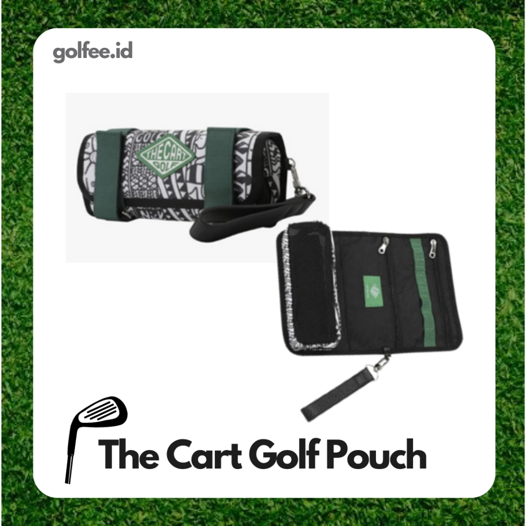 [Golf Accessories, Golf Pouch] The Cart Golf Roll Pouch