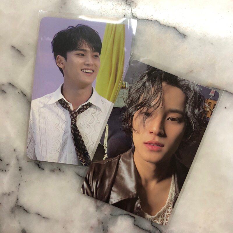 [ svt ] mingyu pc set ⟡ || photocard: henggarae pob & fml fallen misfit lost ver