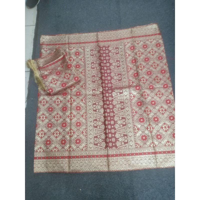 HARGA PROMO/BAHAN SARUNG/ROK/KAIN SONGKET/ SEMI TENUN/ PALEMBANG/