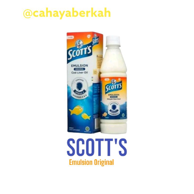 SCOTT'S EMULSION 400ML