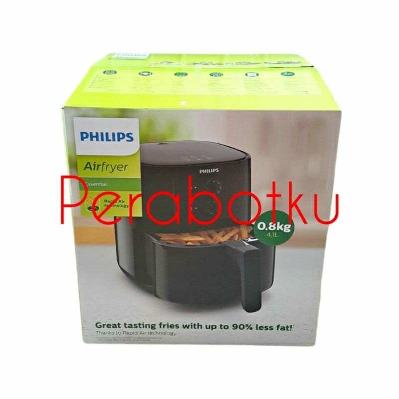Air Fryer Philips HD9200/90 / Alat Penggorengan Panggangan Tanpa Minyak