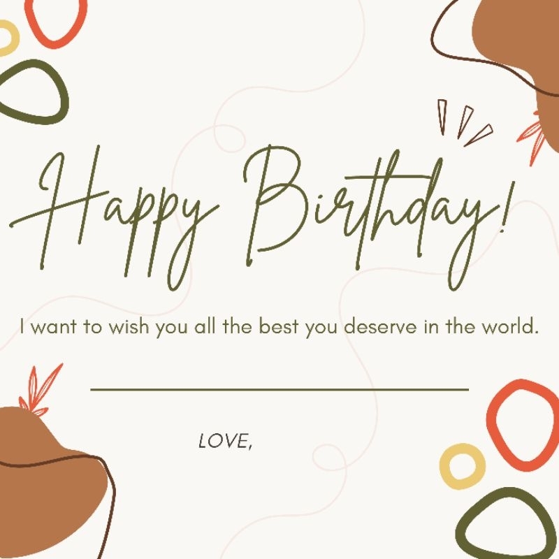 

Birthday Card
