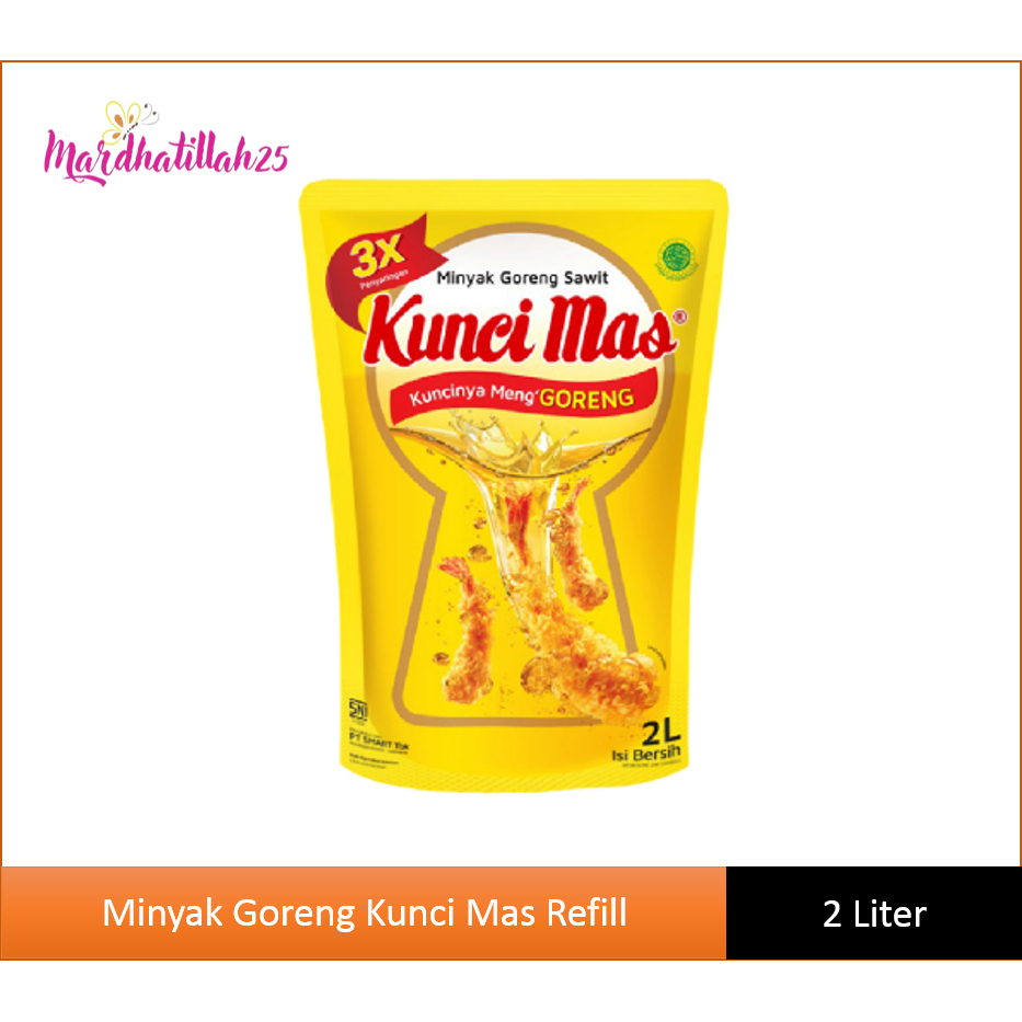 

Minyak Goreng Kunci Mas 2L Refill