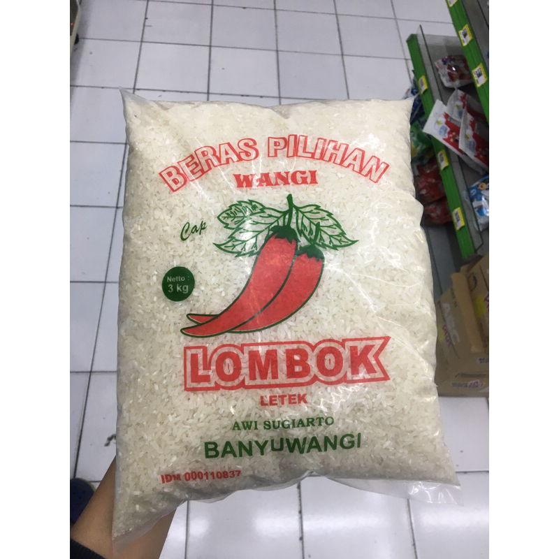 beras lombok 3kg