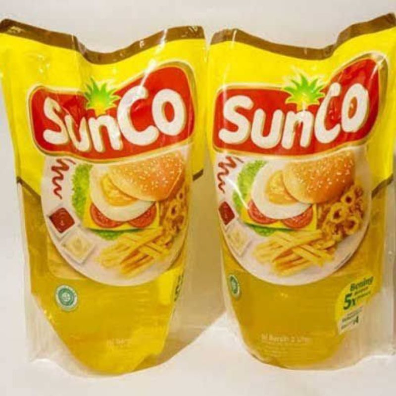 

Minyak goreng sunco 2lt