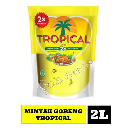 

TROPICAL minyak goreng 2Liter