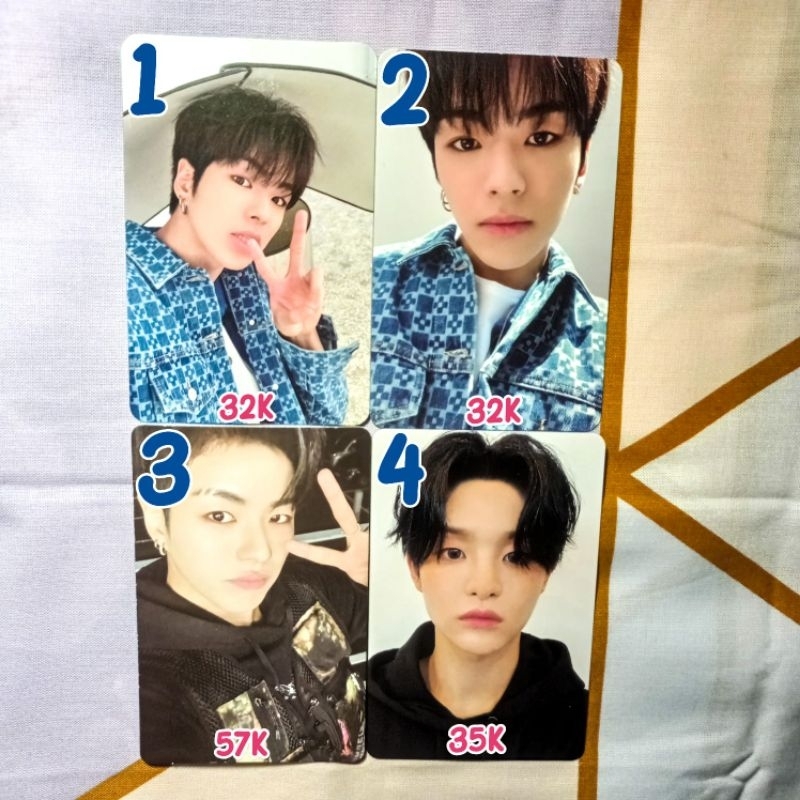 

(ready stock) photocard pc official jaehyuk junkyu jihoon treasure