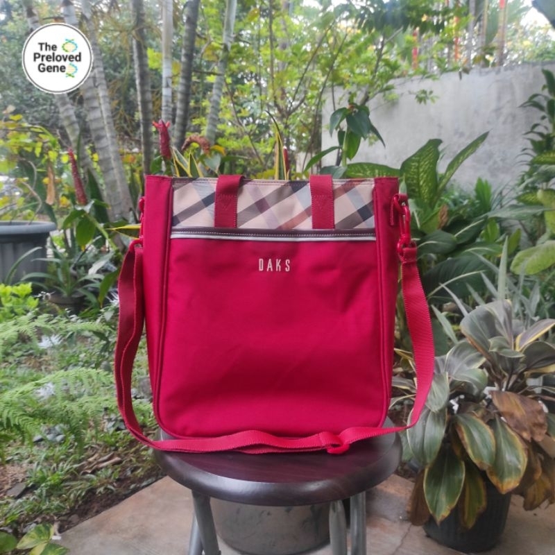 Tote Bag Daks Merah Preloved