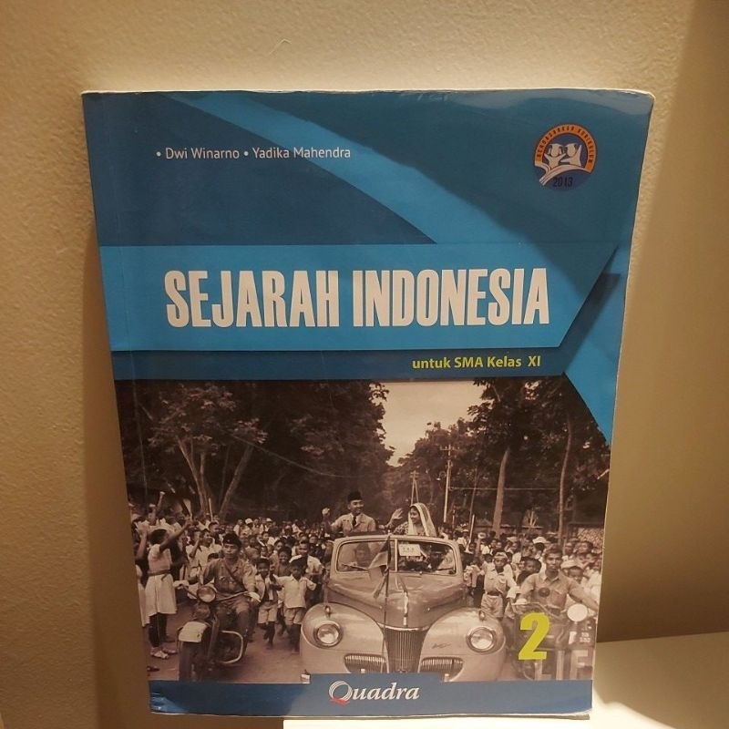 Buku Sejarah Indonesia Quadra kelas 11 (Preloved)
