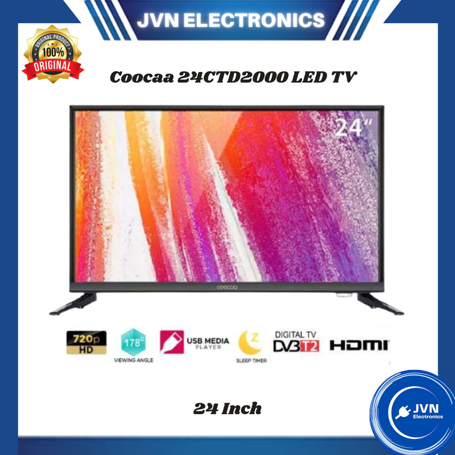 Coocaa 24CTD2000 - 24 Inch LED TV