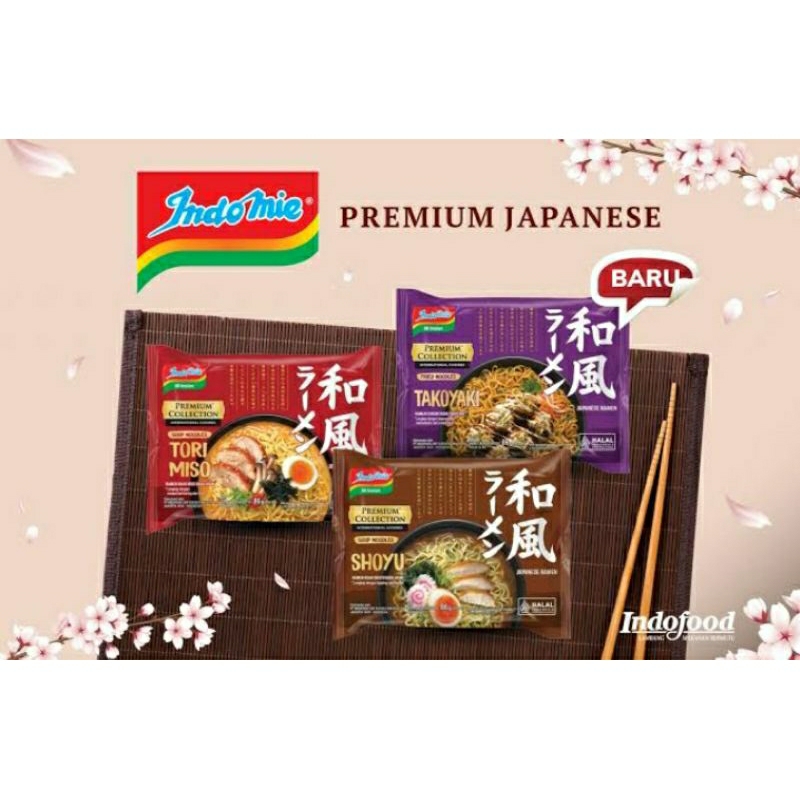 

Indomie premium Japanese