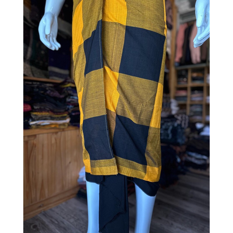 SAPUT ENDEK TANPA TEPI MOTIF KOTAK