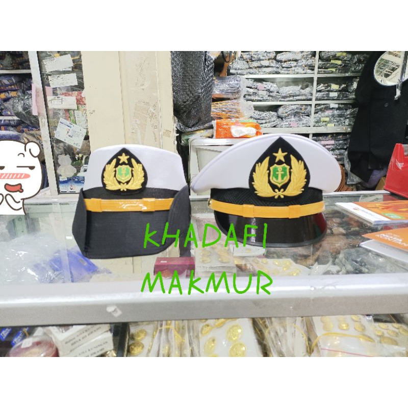 Topi pet PDU SMK pelayaran ( Taruna )