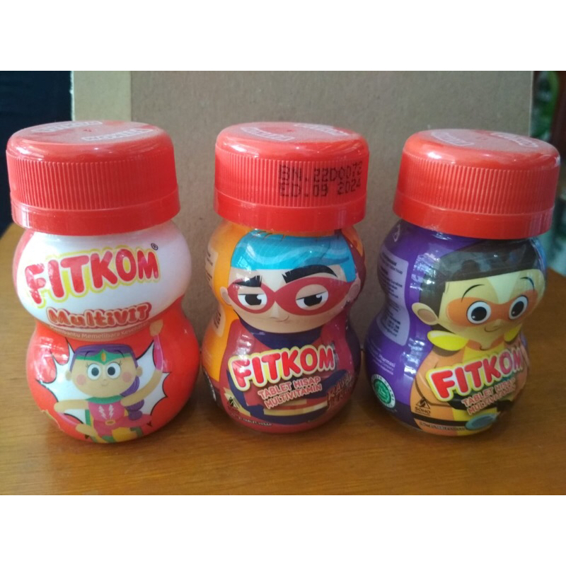 fitkom strawberry / fitkom jeruk / fitkom anggur