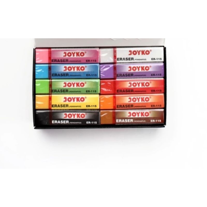 

eraser penghapus Joyko er-115 (10 warna) besar