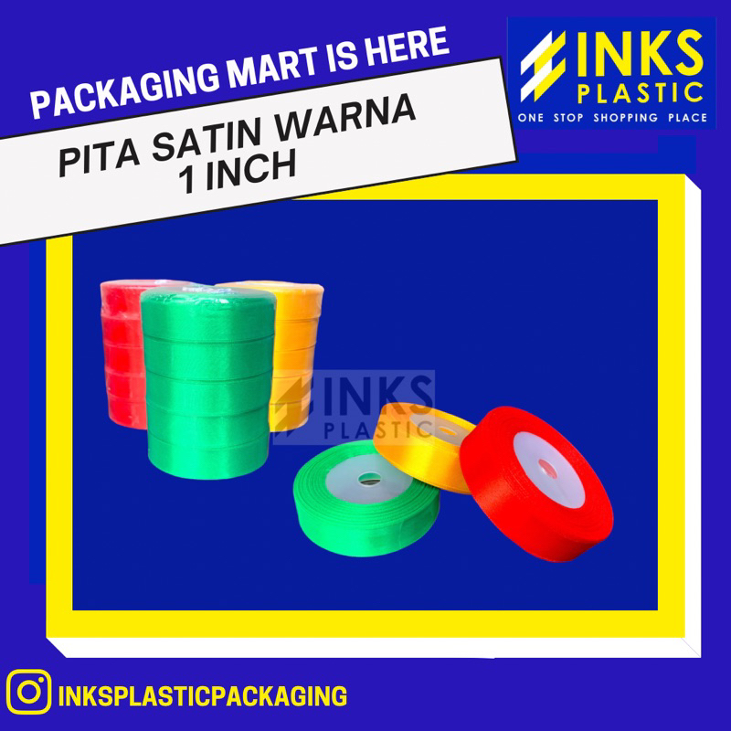 

PITA SATIN WARNA 1 INCH