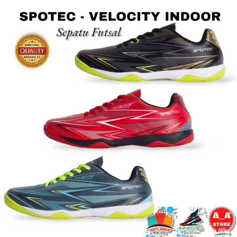 SPOTEC VELOCITY Sepatu Futsal Futsal Velocity Indoor