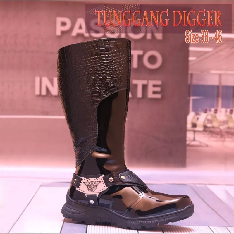 Sepatu P21 Tunggang Digger Kilap