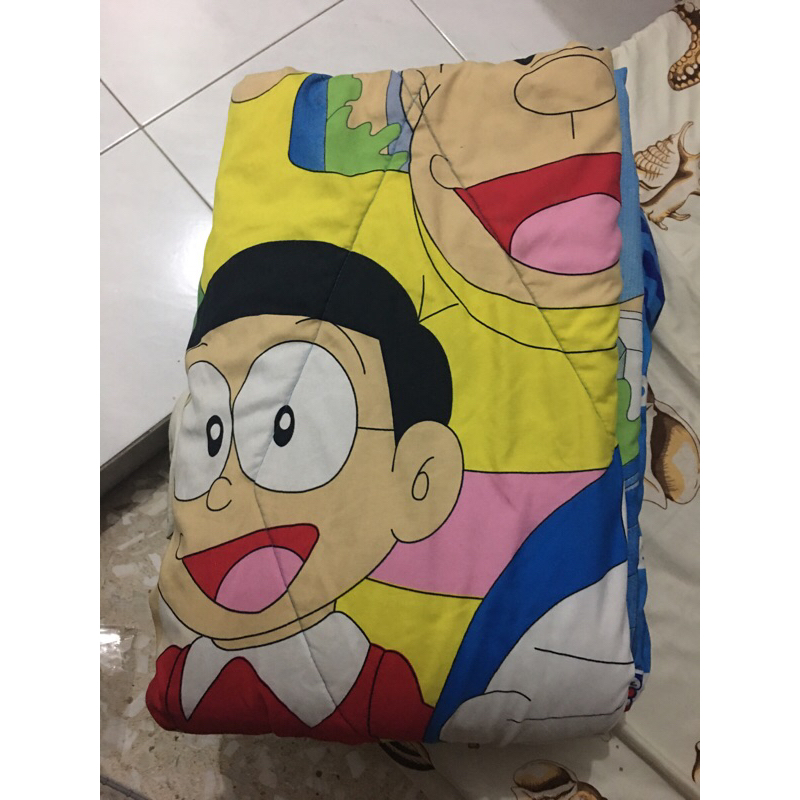 Bedcover Doraemon Nobita single size