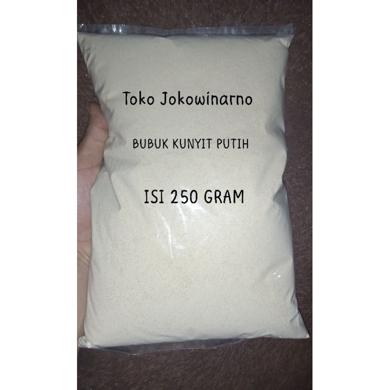 

KUNYIT PUTIH BUBUK - Original - Kemasan Isi [ 250 Gram ]