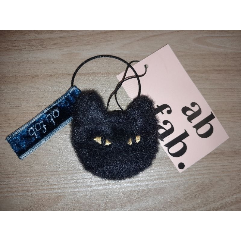 AB FAB Keychain Black Cat, Keychain Yoongi, Suga, AgustD