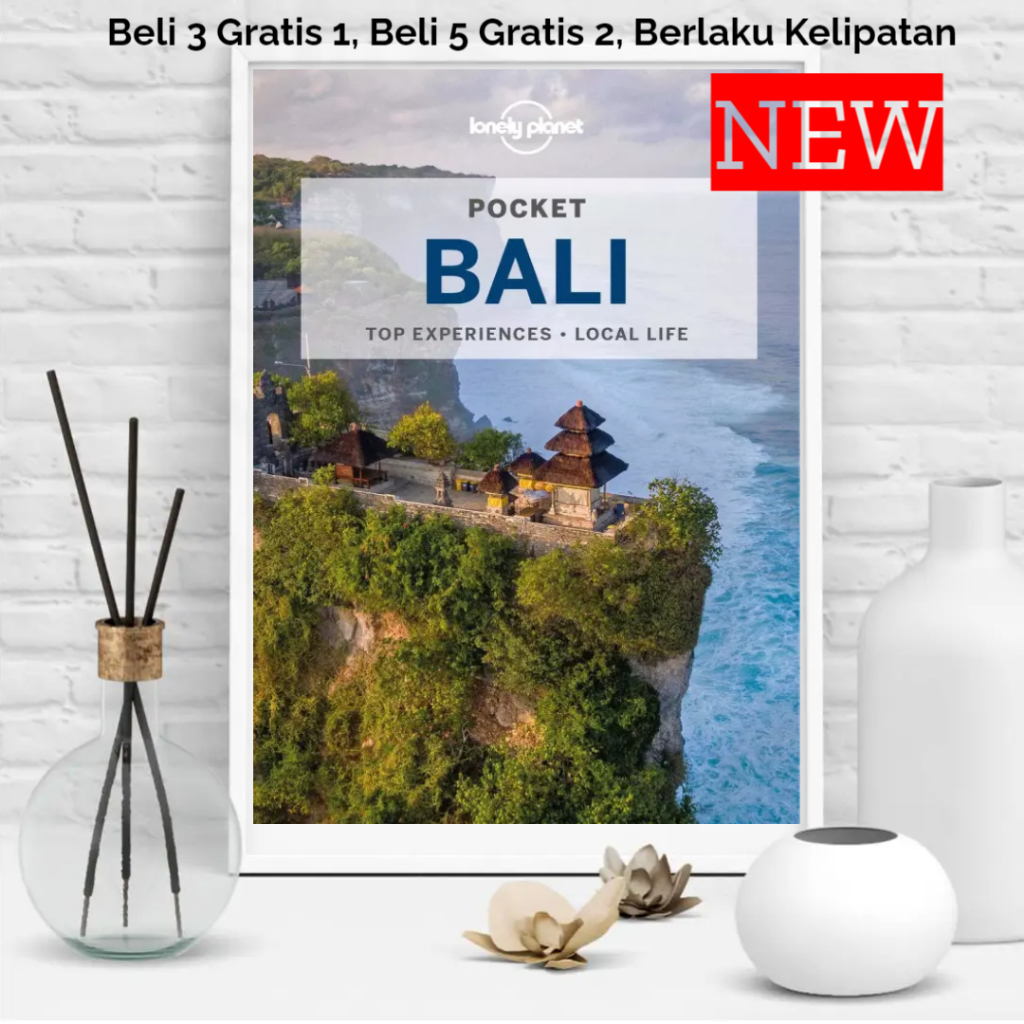 Lonely Planet Pocket Indonesia Bali NEWEST Edition