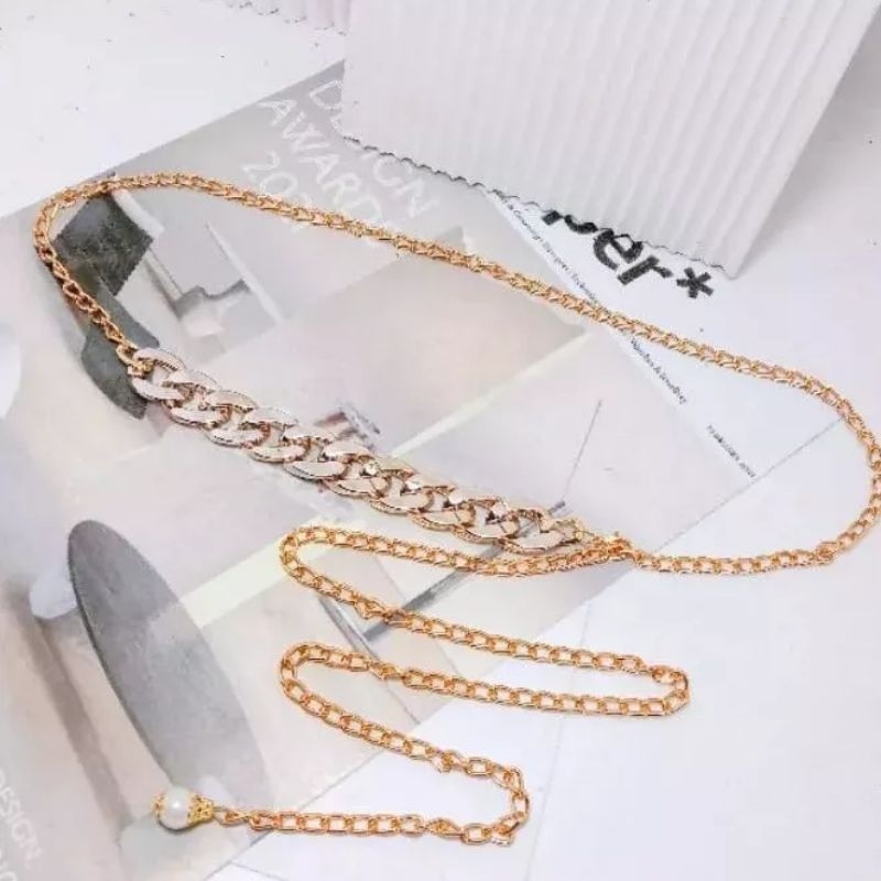 IKAT PINGGANG WANITA RANTAI SABUK RANTAI BELT RANTAI