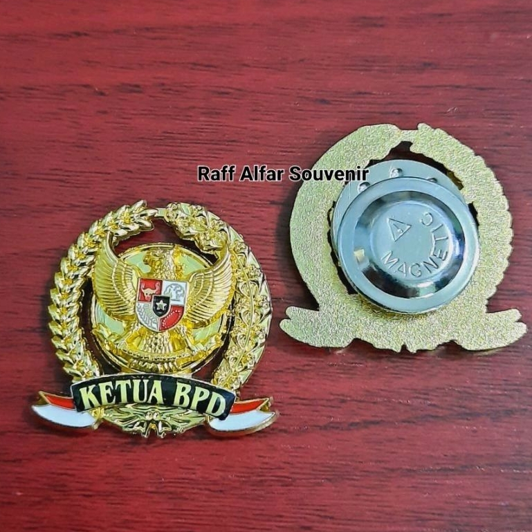 Pin bpd desa - Pin BPD magnet premium