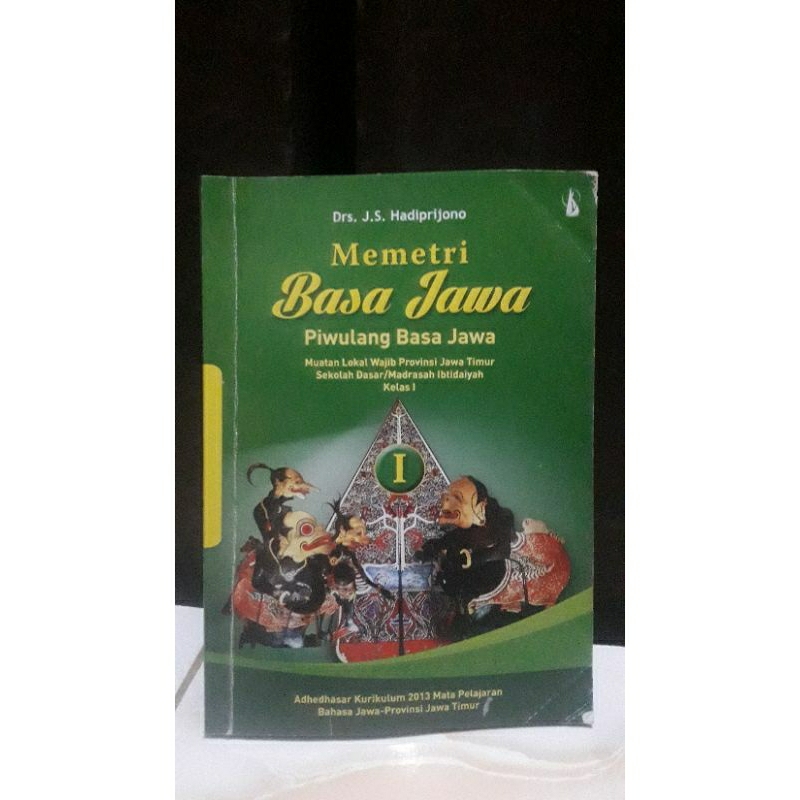 Memetri Basa Jawa Kelas 1 sd / piwulang basa jawa / Buku bahasa jawa