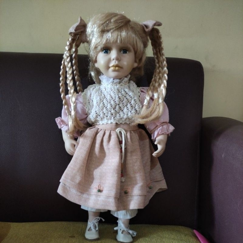 Collectible Porcelain Doll Boneka Porselen Porcelain Boneka Doll